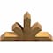 Ekena Millwork Richland Rough Sawn Timber Gable Bracket, Western Red Cedar, 48"W x 30"H x 6"D x 6"F, 15/12 Pitch GBW048X30X0606RIC00RWR - alternate 4